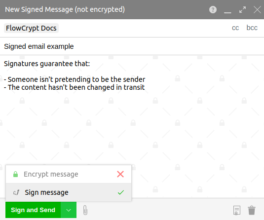 Signing Emails With PGP on Gmail